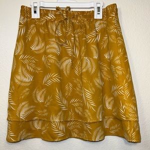 Etam Palm Print Skirt Size 2